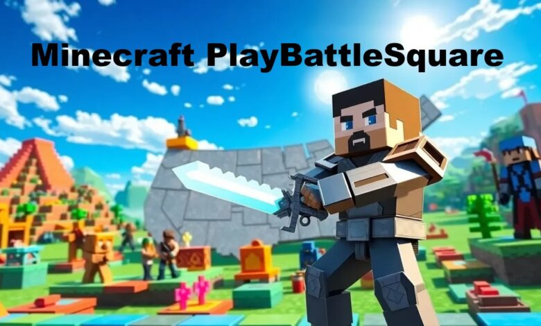 Minecraft PlayBattleSquare