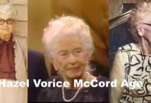 Hazel Vorice McCord Age
