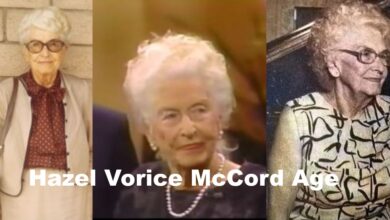 Hazel Vorice McCord Age